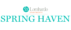 Elegant logo for Spring Haven Apartments by Lombardo, featuring a modern and inviting design.