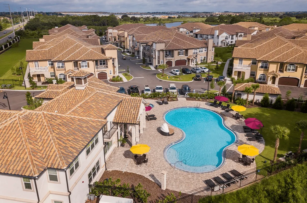 Vibrant community living with scenic views and inviting shared spaces.