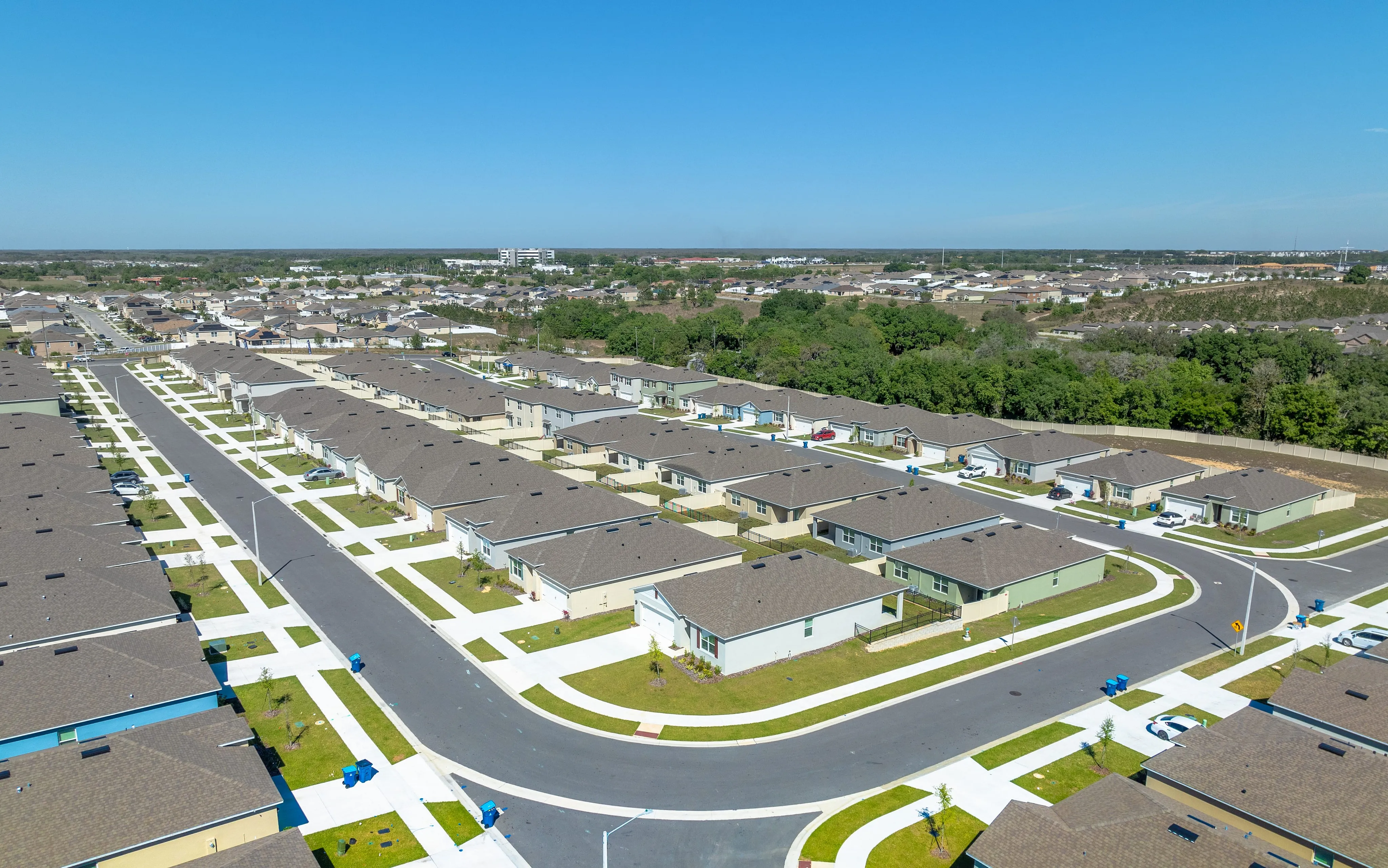 Cedar Ridge is a peaceful neighborhood with wide streets and manicured sidewalks.