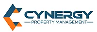 Dynamic Cynergy Property Management logo with bold geometric design, symbolizing innovation and excellence.