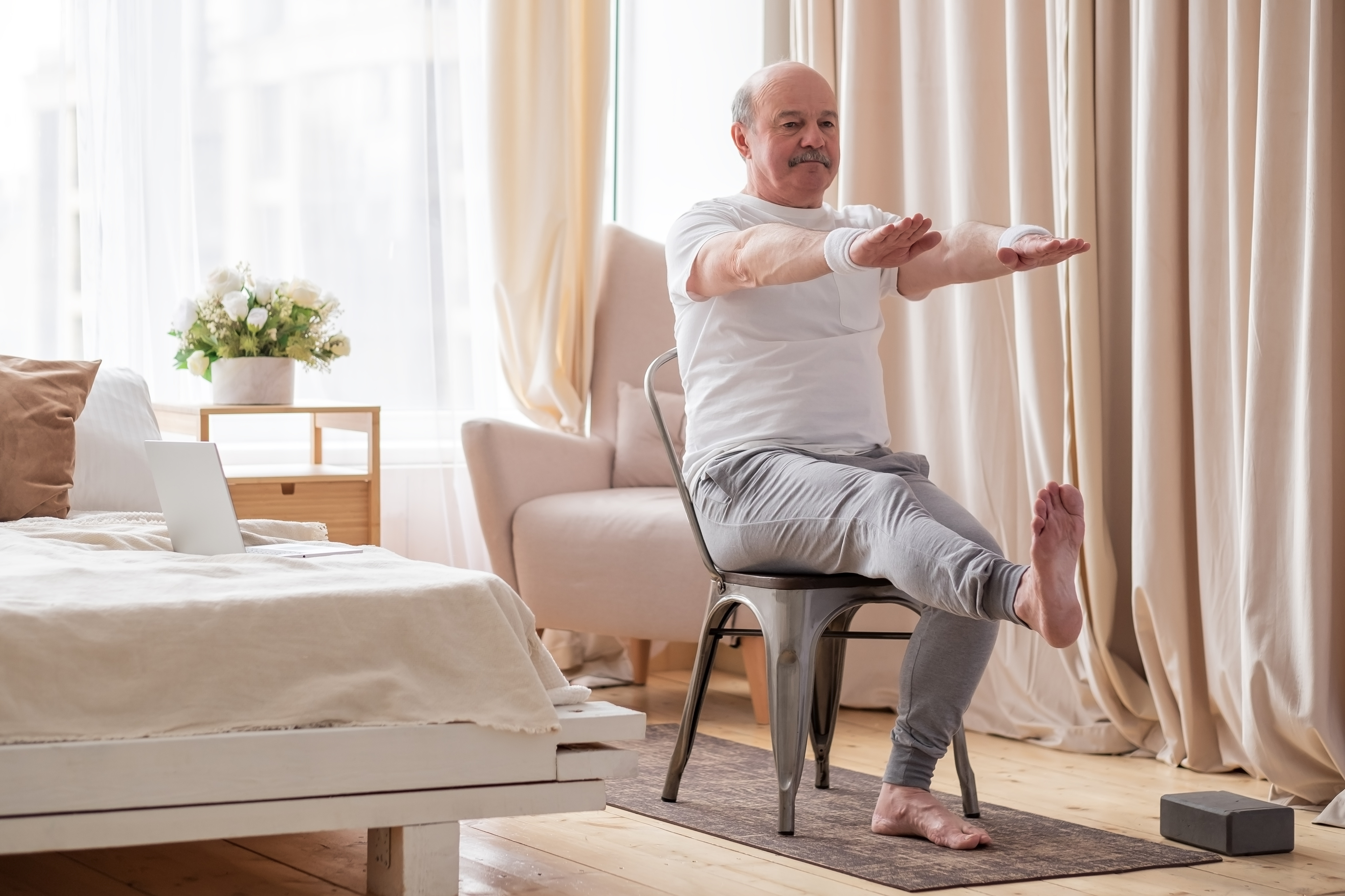 How to Practice Chair Yoga for Seniors-image