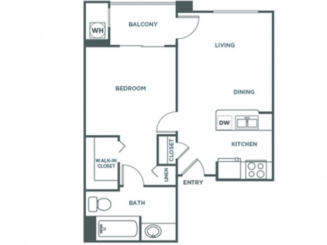 Alegra | 1 bed 1 bath | from 566 square feet