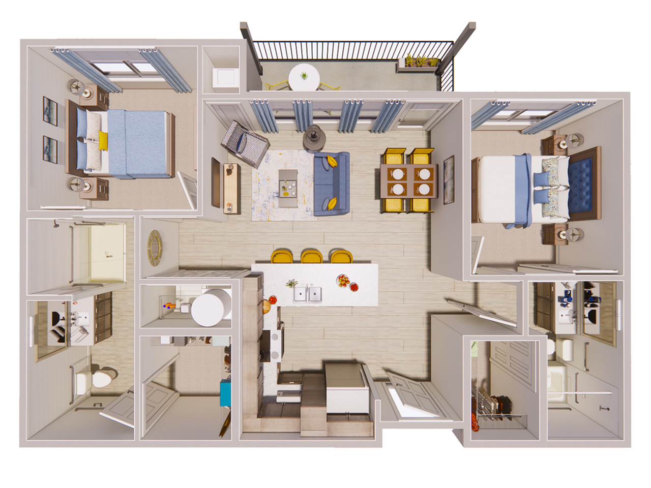 Cedar A floor plan