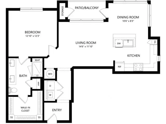 Overture West Ashley 55+ Active Adult Apartment Homes - A5