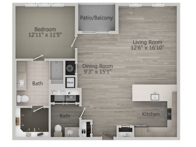 Everleigh Cape Cod- Age 55+ Active Adult - Lewis Bay (1br_f)