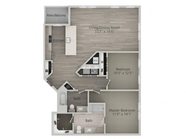 Everleigh Cape Cod- Age 55+ Active Adult - Yarmouth (2BR_A)