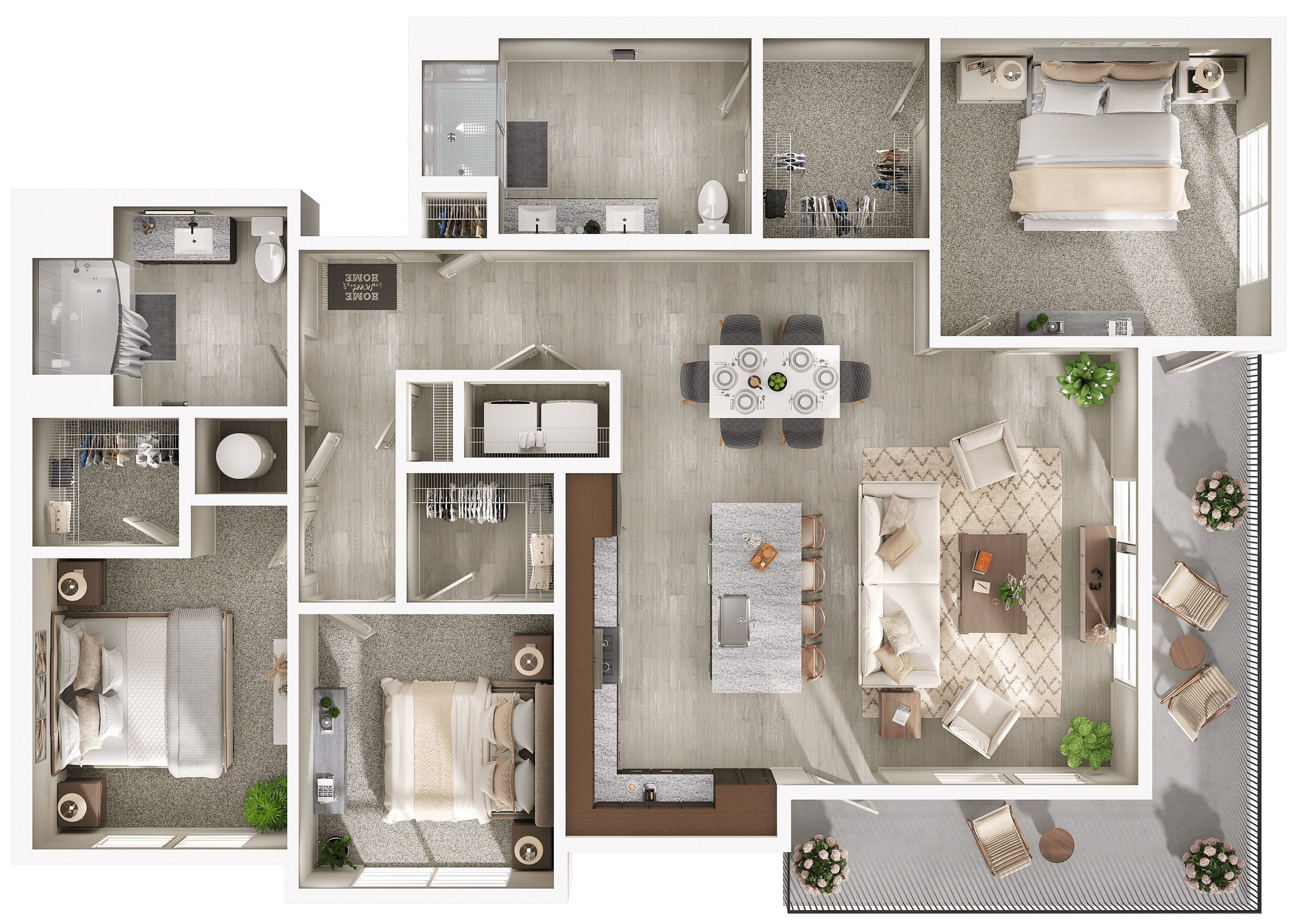 Willow | 3x2 | 1542 sf