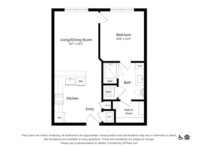 Everleigh Short Pump 55+ Active Adult Apartment Homes - A1