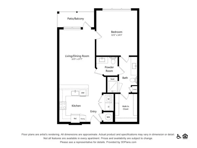 Everleigh Short Pump 55+ Active Adult Apartment Homes - A3