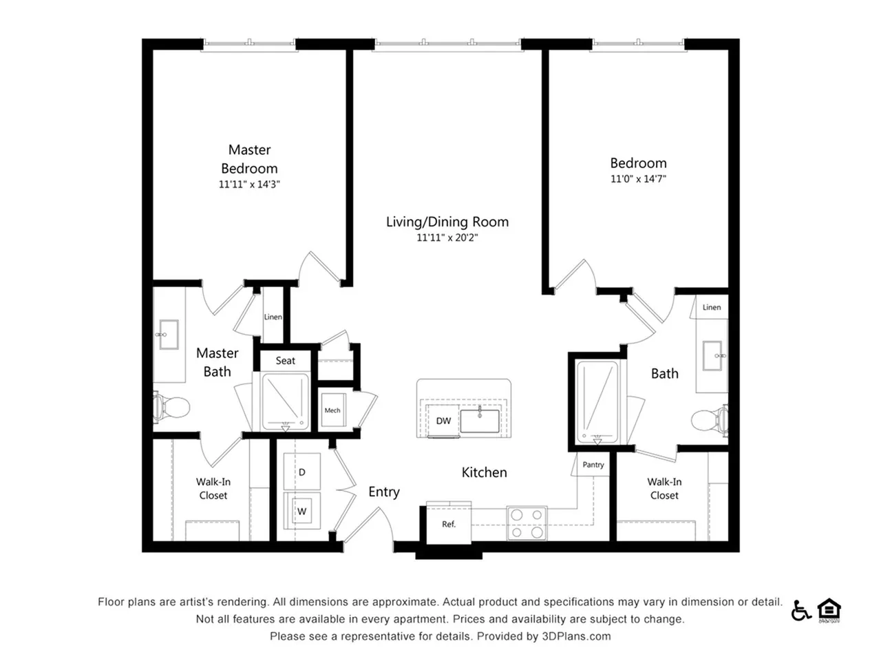 Everleigh Short Pump 55+ Active Adult Apartment Homes - B1 alt 4