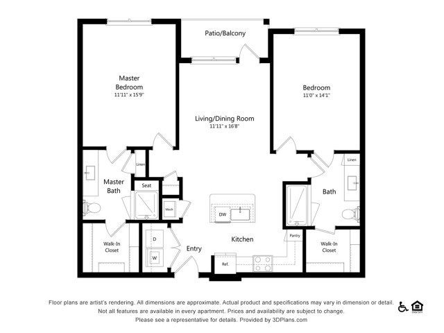 Everleigh Short Pump 55+ Active Adult Apartment Homes - B1