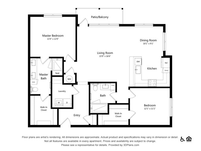 Everleigh Short Pump 55+ Active Adult Apartment Homes - B3