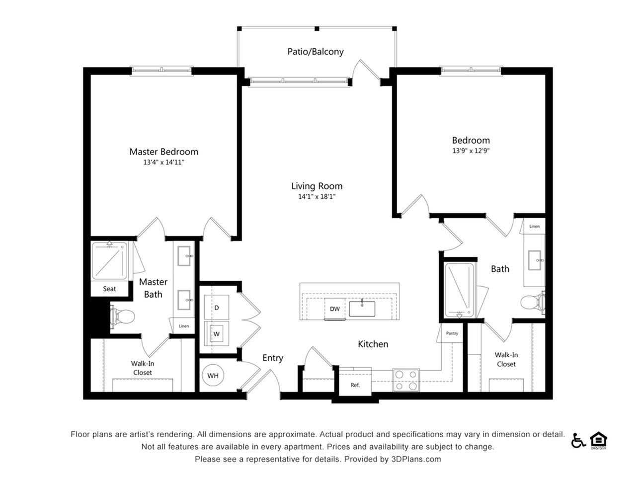 Everleigh Short Pump 55+ Active Adult Apartment Homes - B3a