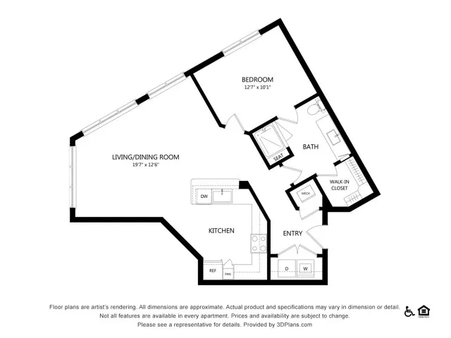 Everleigh Lakeline 60+ Active Adult Apartment Homes - A6