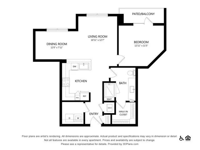 Everleigh Lakeline 60+ Active Adult Apartment Homes - A7