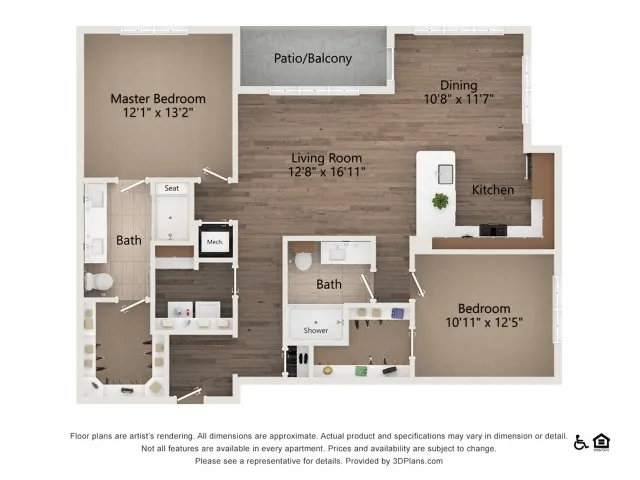 Everleigh Lakeline 60+ Active Adult Apartment Homes - B2
