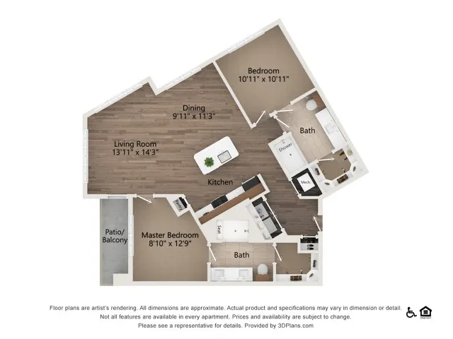 Everleigh Lakeline 60+ Active Adult Apartment Homes - B5