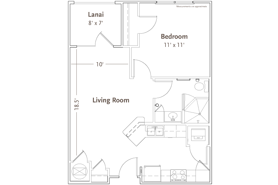 SEVILLE | 1 Bed 1 Bath