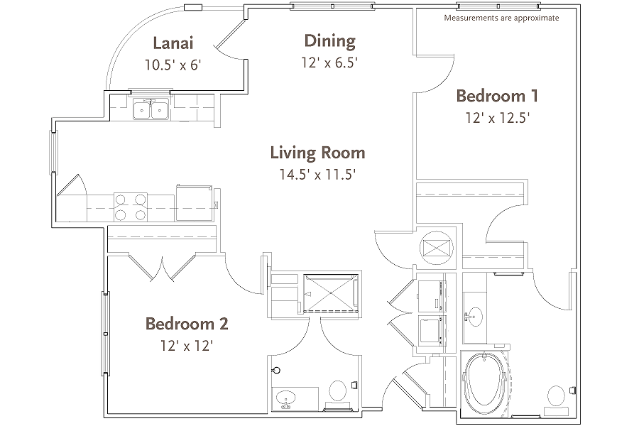 CORDOBA | 2 Bed 2 Bath