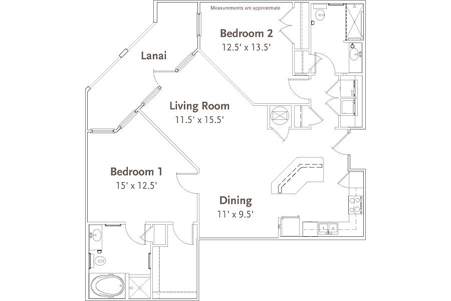 MONTELLANO | 2 Bed 2 Bath