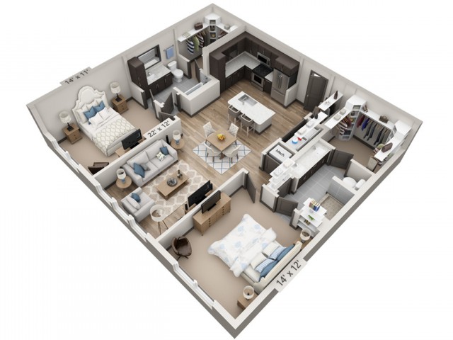 Overture Stone Oak - San Antonio 1152SF