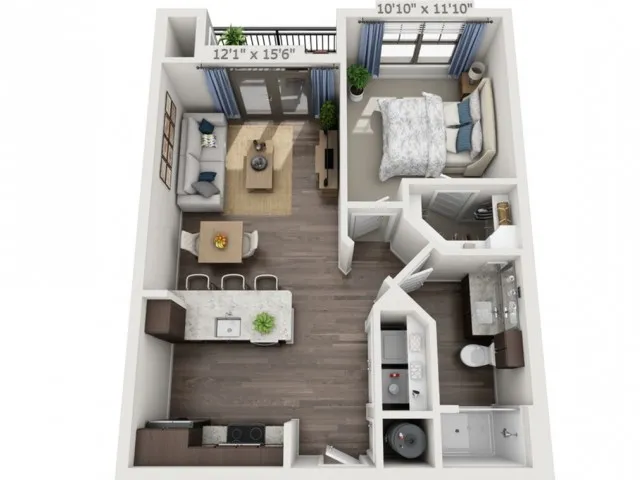 Overture West Ashley 55+ Active Adult Apartment Homes - A1