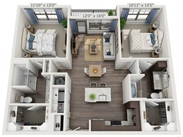 Overture West Ashley 55+ Active Adult Apartment Homes - B1