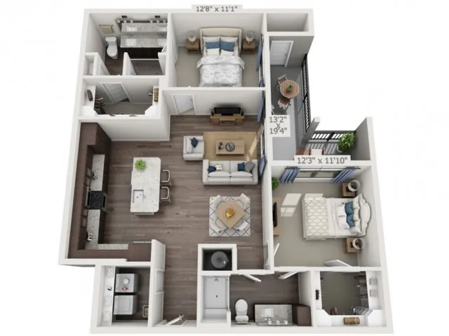 Overture West Ashley 55+ Active Adult Apartment Homes - B3