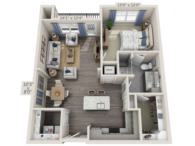 Overture Providence 55+ Active Adult Apartment Homes - A2B