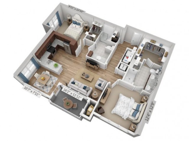 Overture Flower Mound 55+ Active Adult Apartment Homes - Opus