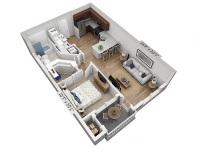 Overture Flower Mound 55+ Active Adult Apartment Homes - Adagio