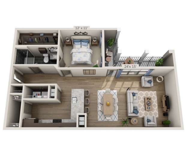 Overture Fair Ridge 62+ Active Adult Apartment Homes - A5