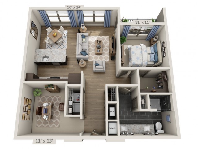 Overture Fair Ridge 62+ Active Adult Apartment Homes - A6