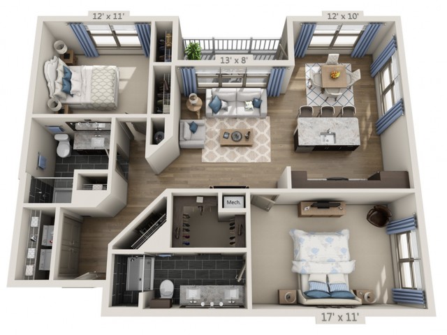 Overture Fair Ridge 62+ Active Adult Apartment Homes - B4