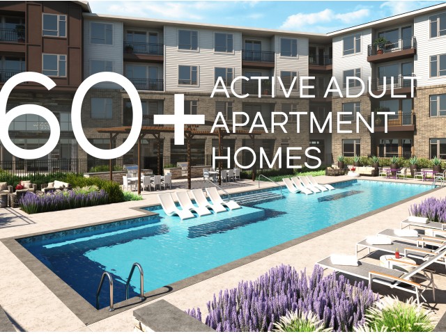 Image of Heated Pool for Everleigh Lakeline 60+ Active Adult Apartment Homes
