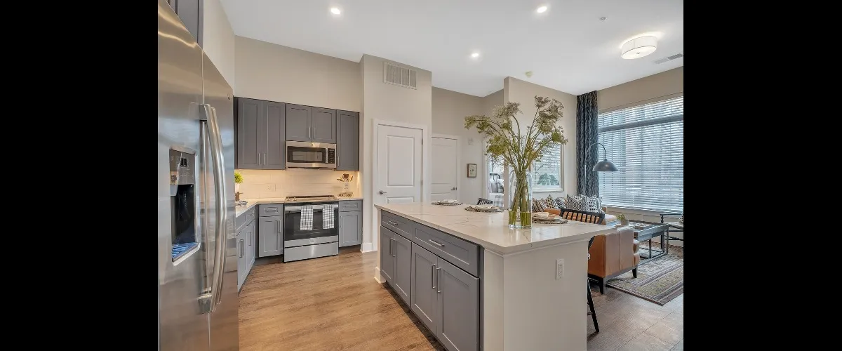 spacious kitchen