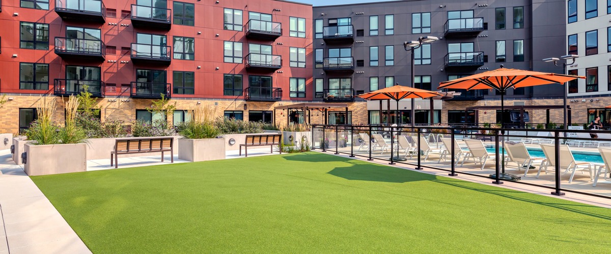 Courtyard Lawn