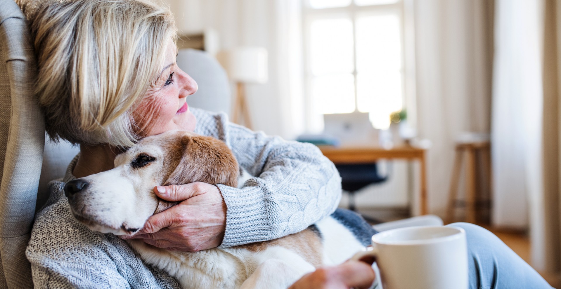 Resident with their Pet