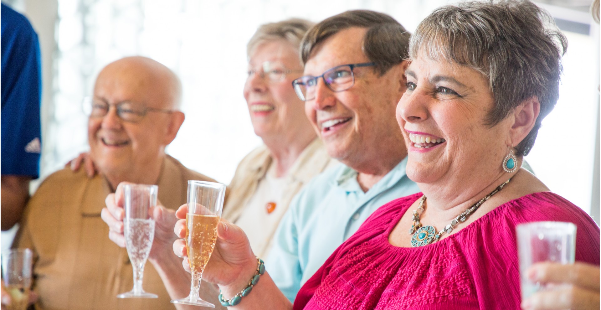 Residents Enjoying a Social Event