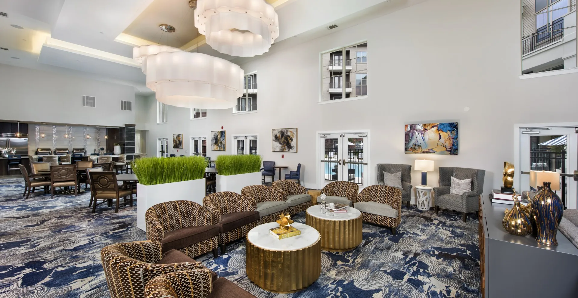 Clubhouse interior