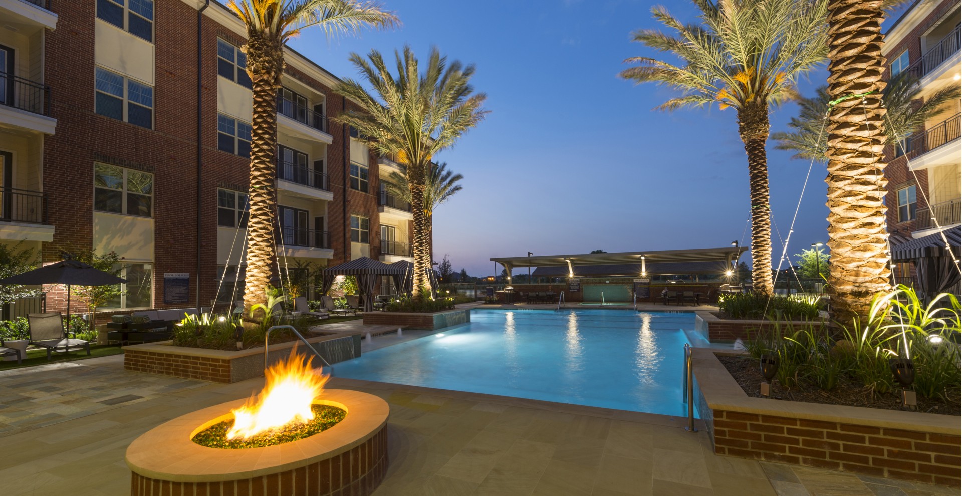Exterior Image of the Courtyard