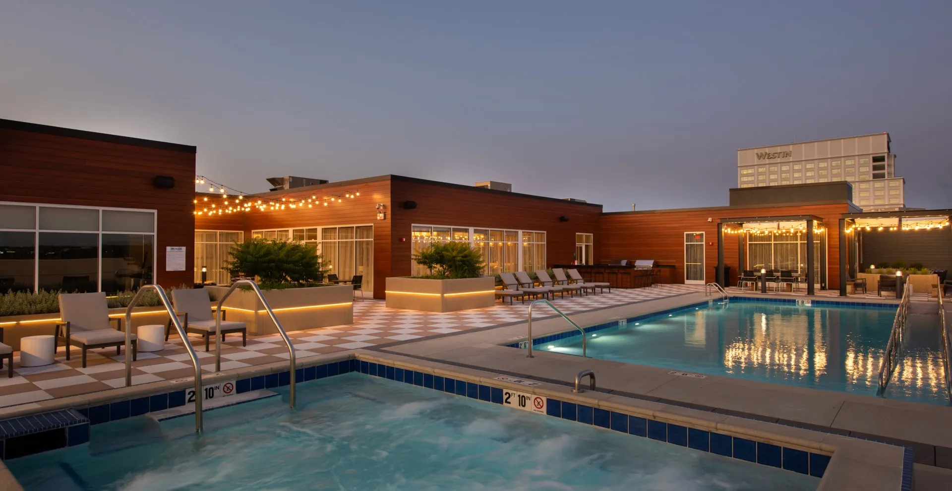 Resort Style Pool and Hot Tub