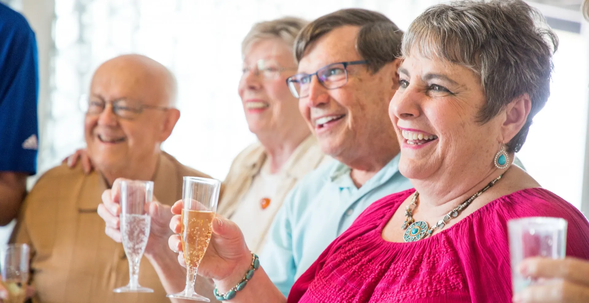 Residents Enjoying Drinks Together