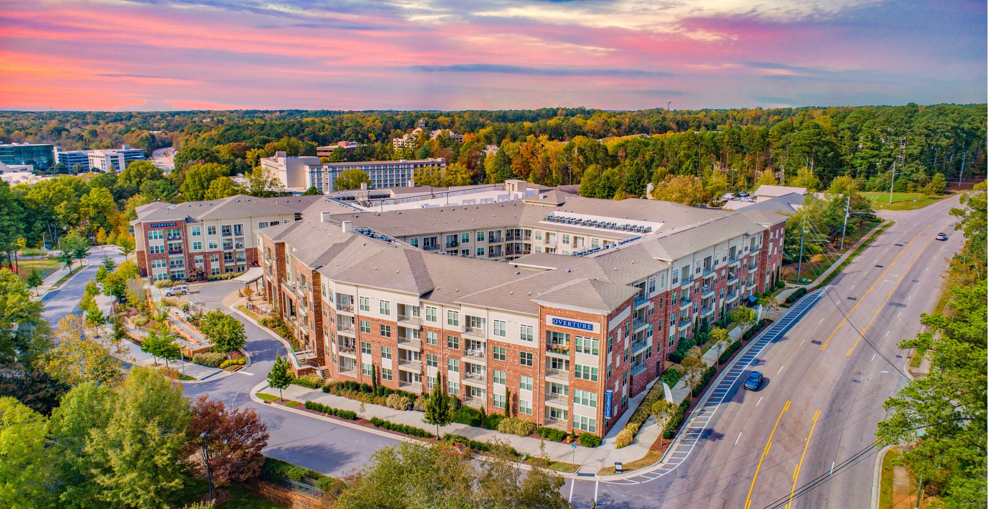 Aerial View of Community