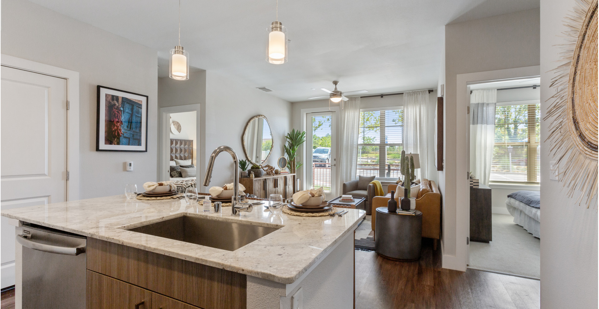 Spacious Open Floor Plans