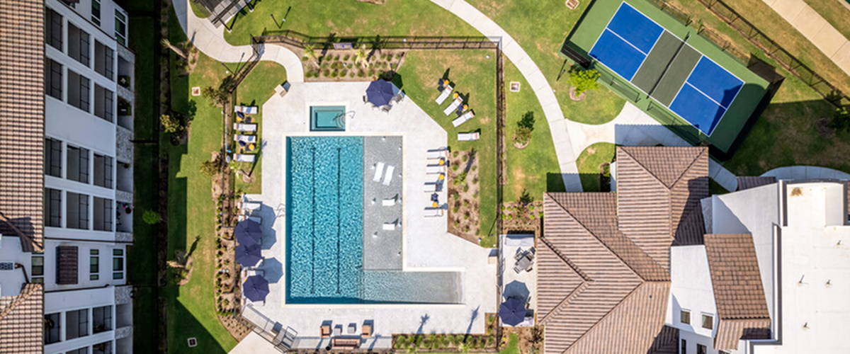 Aerial of Community