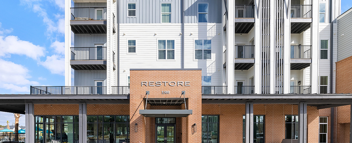 Restore at Carolina Park  entrance