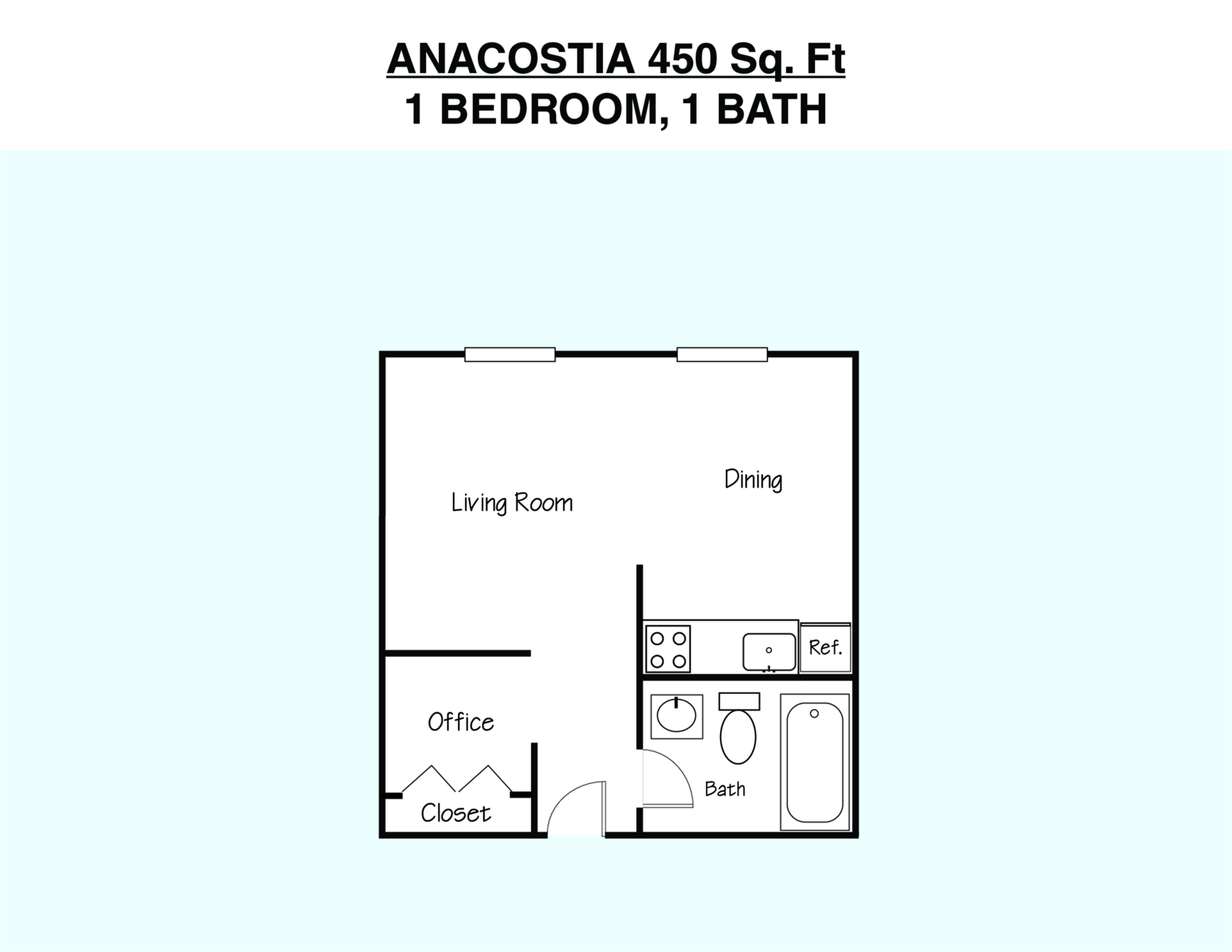 Anacostia Floor Plan
