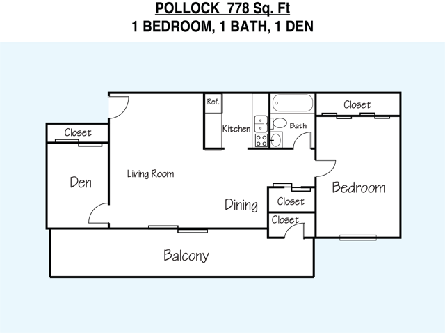 1 Bedroom 1 Bathroom