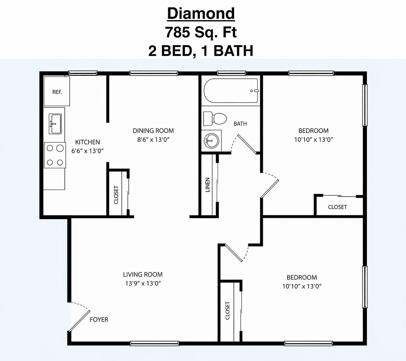 Diamond Floor Plan